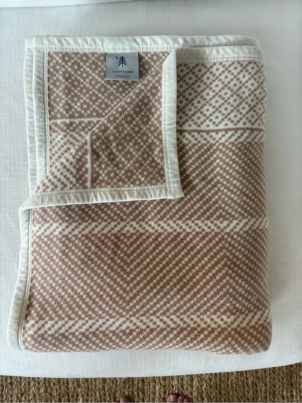 ChappyWrap Old Port Herringbone Blanket